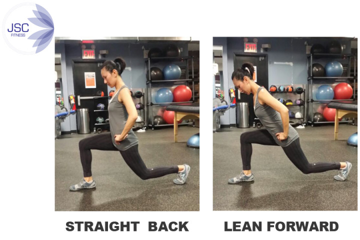 Which is a better form of lunge?
