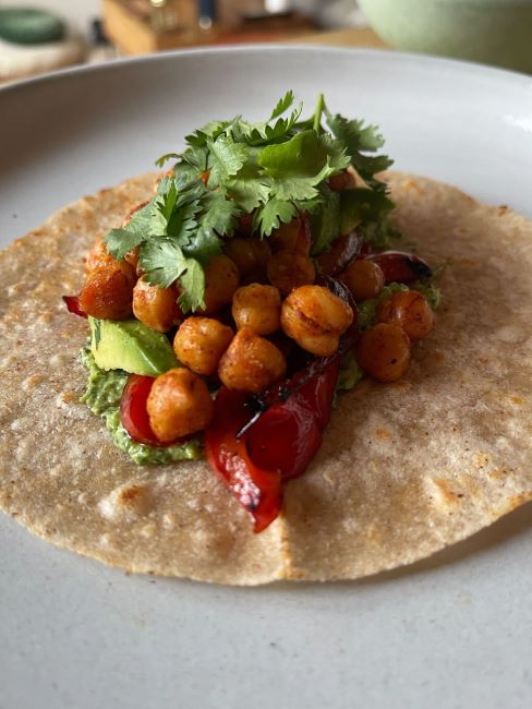 Chickpea Tacos (Gluten and Diary Free)